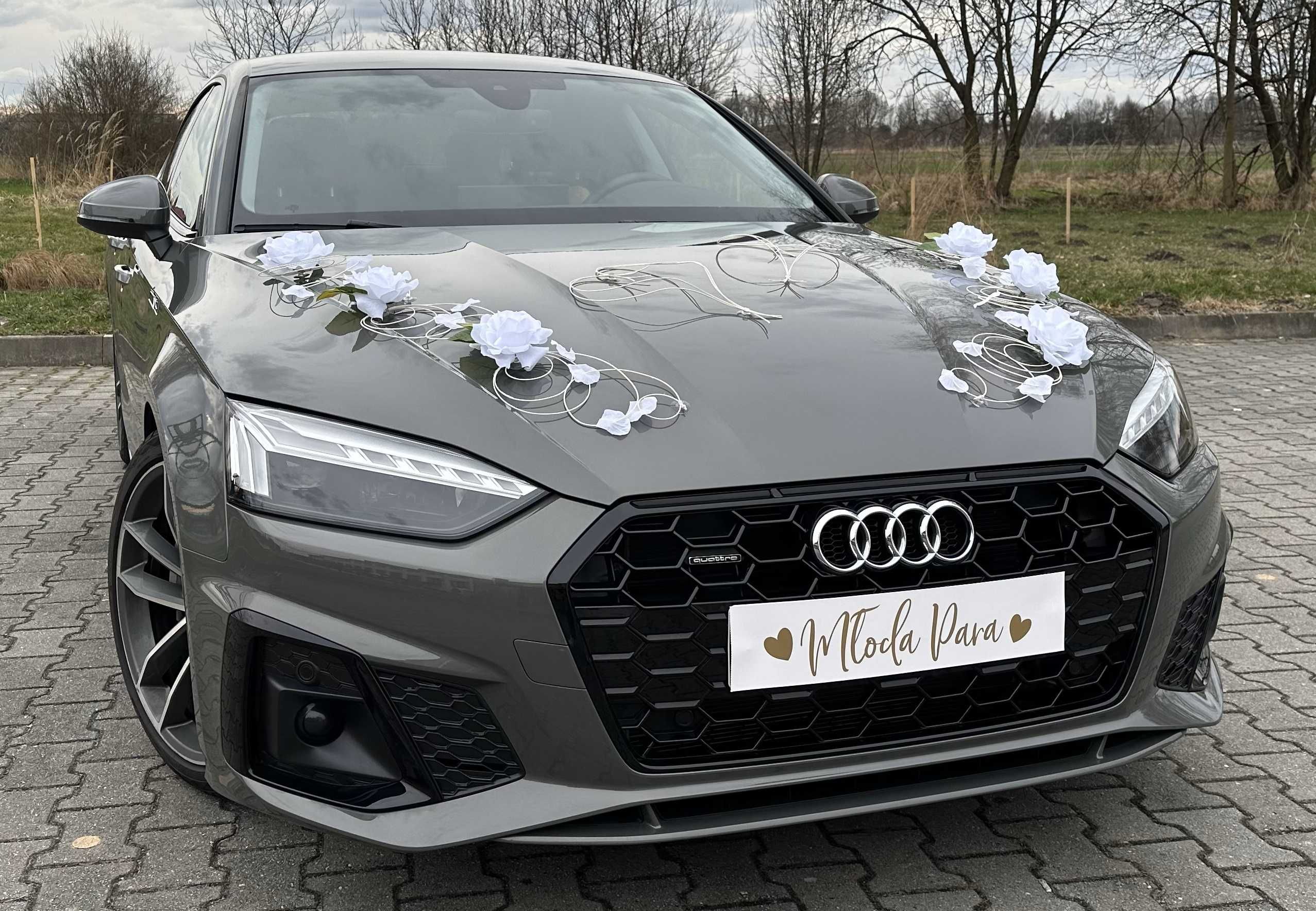 Auto do ślubu / na wesele | Samochód Audi A5 Sportback S Line 2023r