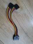 Kabel SATA power rozgałęziacz x2