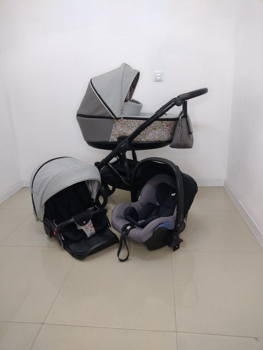 Wysyłka/odbiór wózek 3w1 Bexa Light + Maxi Cosi citi