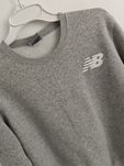 New Balance bluza sportowa damska logowana bawełniana L