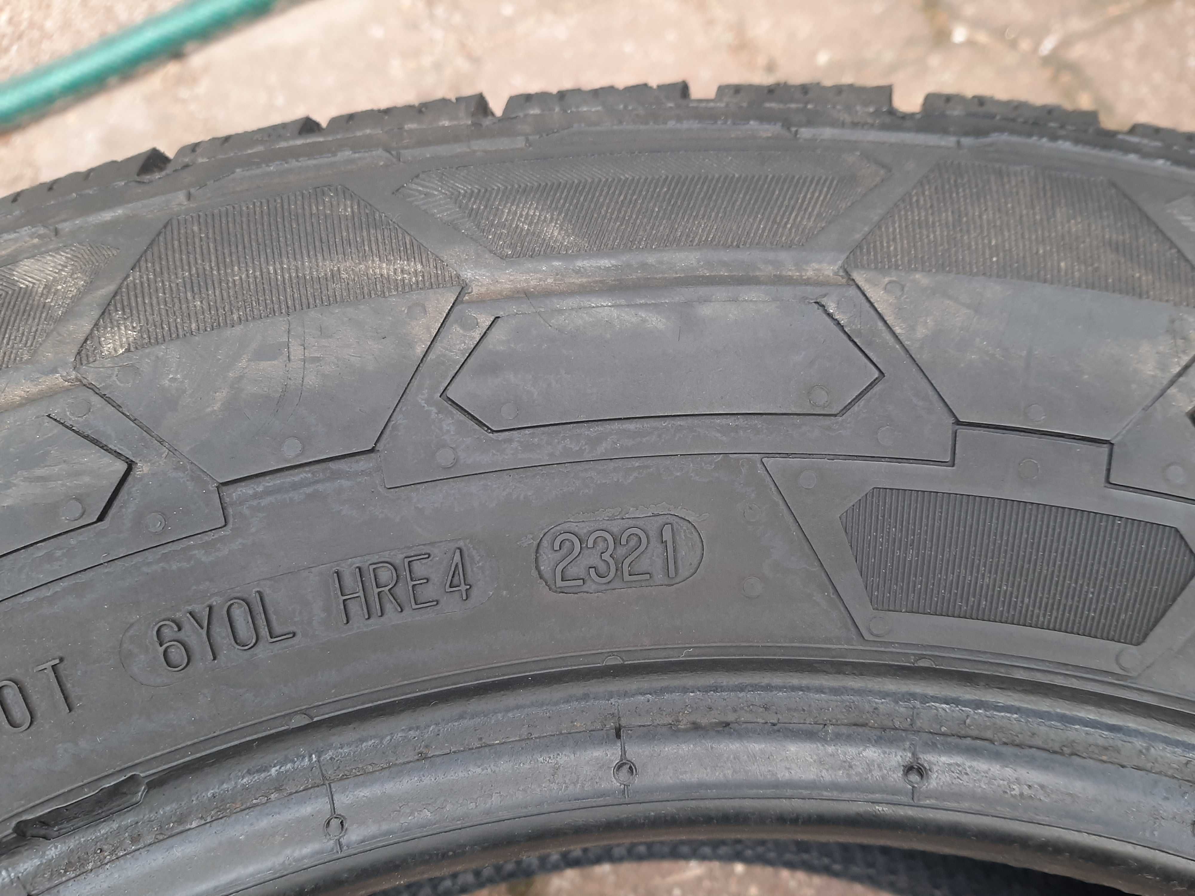 2x Opony zimowe 215/65R16C Continental VanContactWinter / 2021r/ 5,5mm