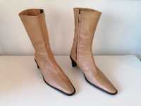 Botas de pele vintage