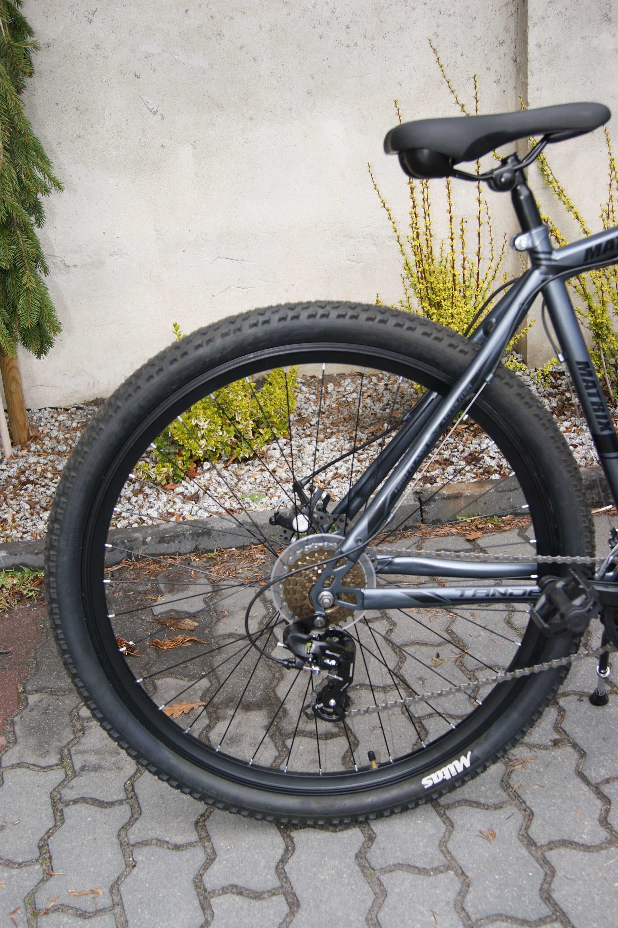 NOWY rower MTB górski TANDER 29" koła, hamulce TARCZOWE