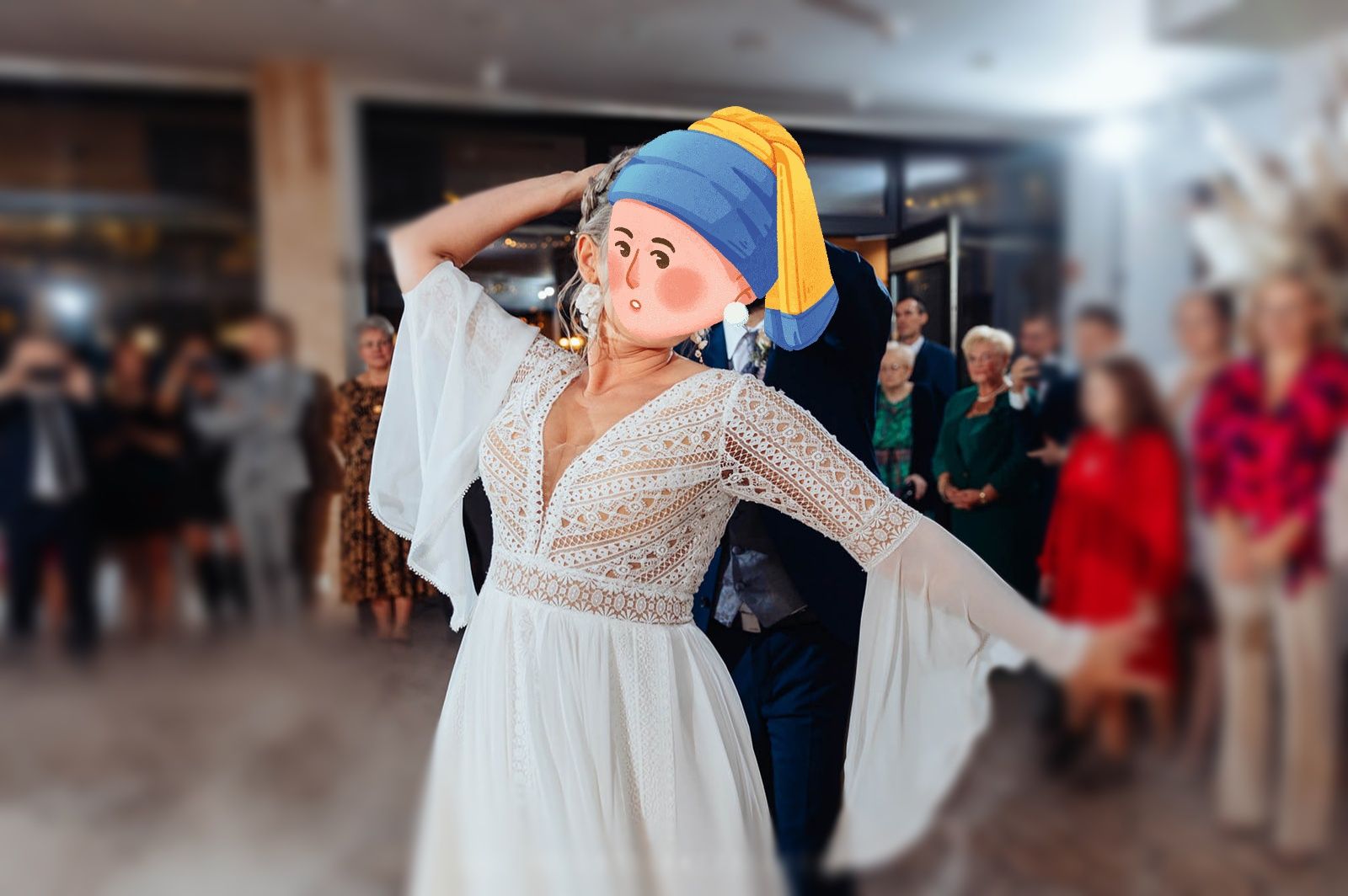 Suknia ślubna w stylu Boho r. L