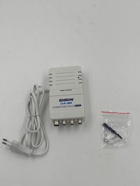 wzmacniacz edision lia-301 impedancja 75 omów wzmocnienie do 20 db