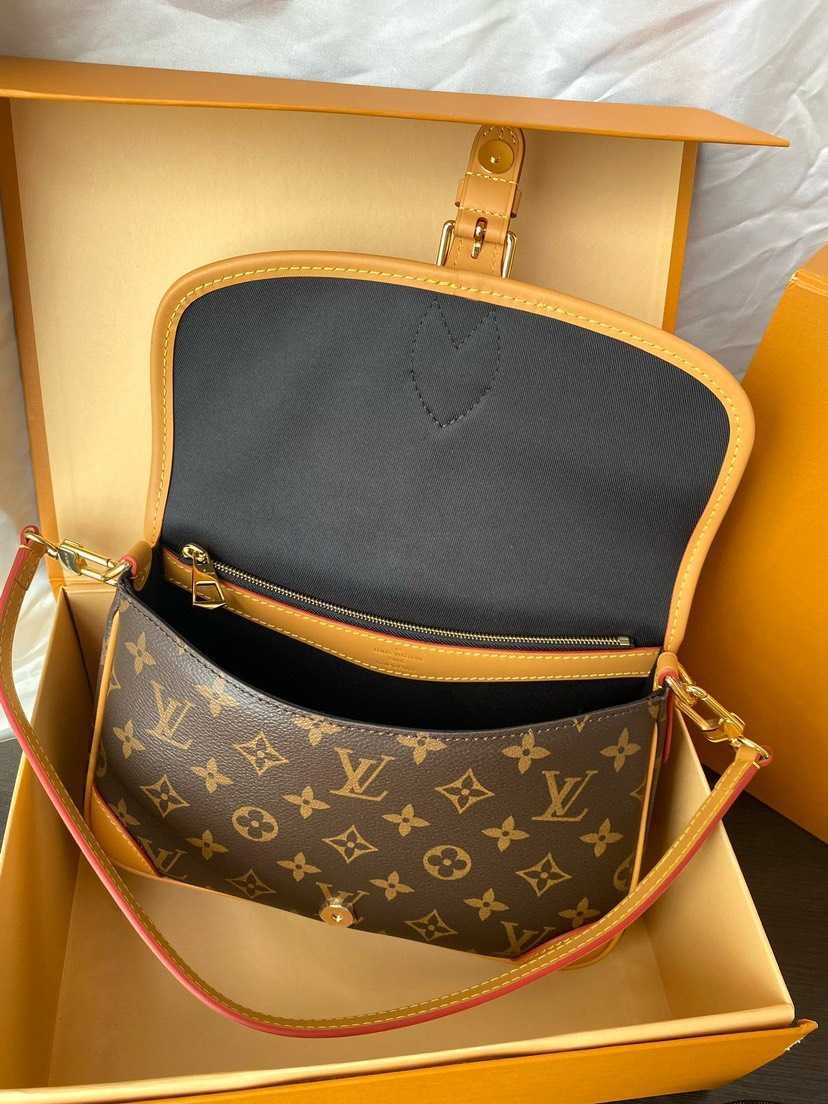 LV top versão chip dinâmico m45985 bolsa de axila diane