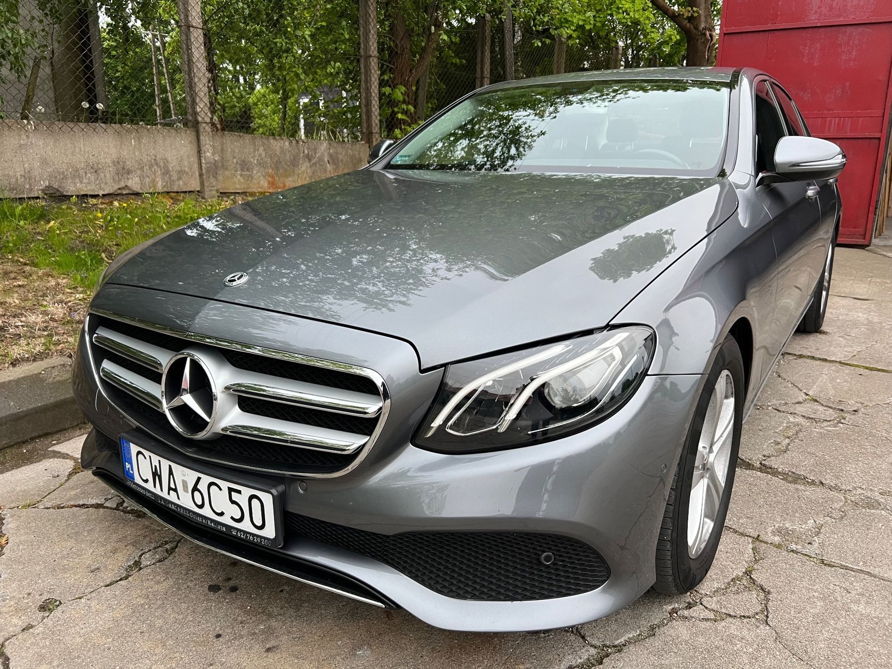 Mercedes-Benz Klasa E MERCEDES E 200 9G-TRONIC, 2018 r., 68.000 km