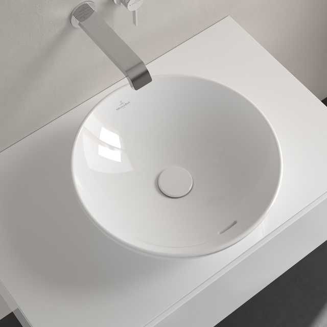 Villeroy&Boch Loop&Friends 42 cm Umywalka Nablatowa okrągła 4A460001