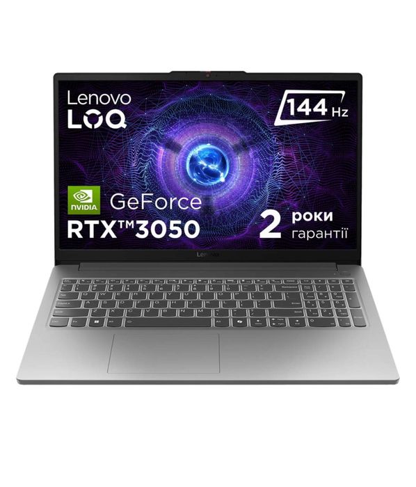 Ноутбук Lenovo LOQ-15 Ryzen 5-7235HS/16GB/512 RTX3050 144Hz