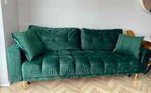 Zielona Kanapa FL Sofa BELMIRA Lux 3DL GR1 RIVIERA green