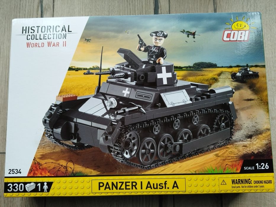 Klocki Cobi Klocki Niemiecki czołg lekki Panzer I 2534, nowe