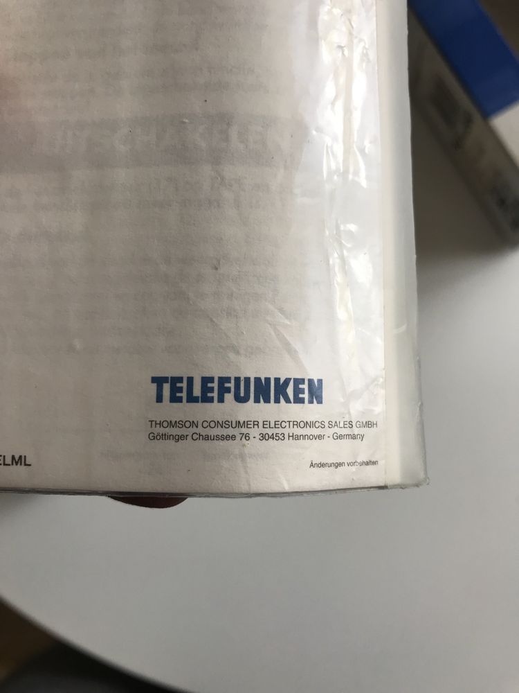 walkman telefunken  thomson