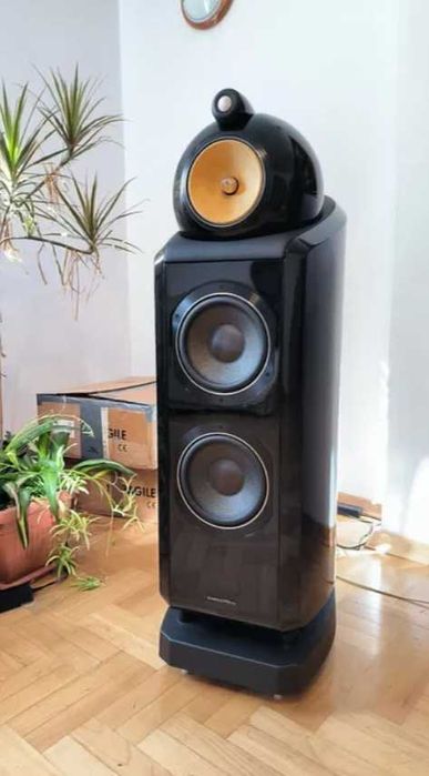Bowers and Wilkins B&W 802d2 black