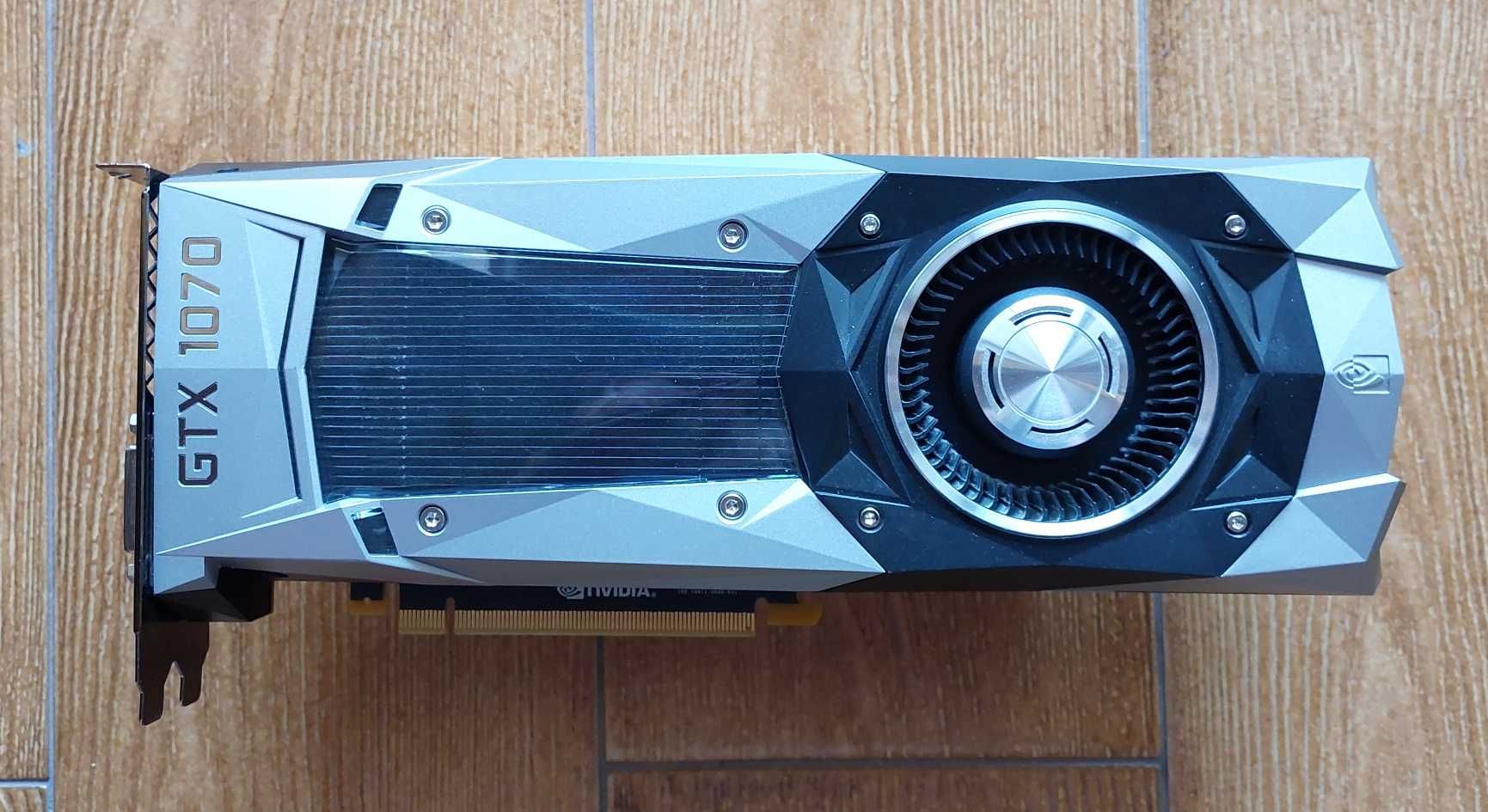 Placa gráfica NVIDIA GeForce GTX 1070 Founders Edition – 8GB GDDR5