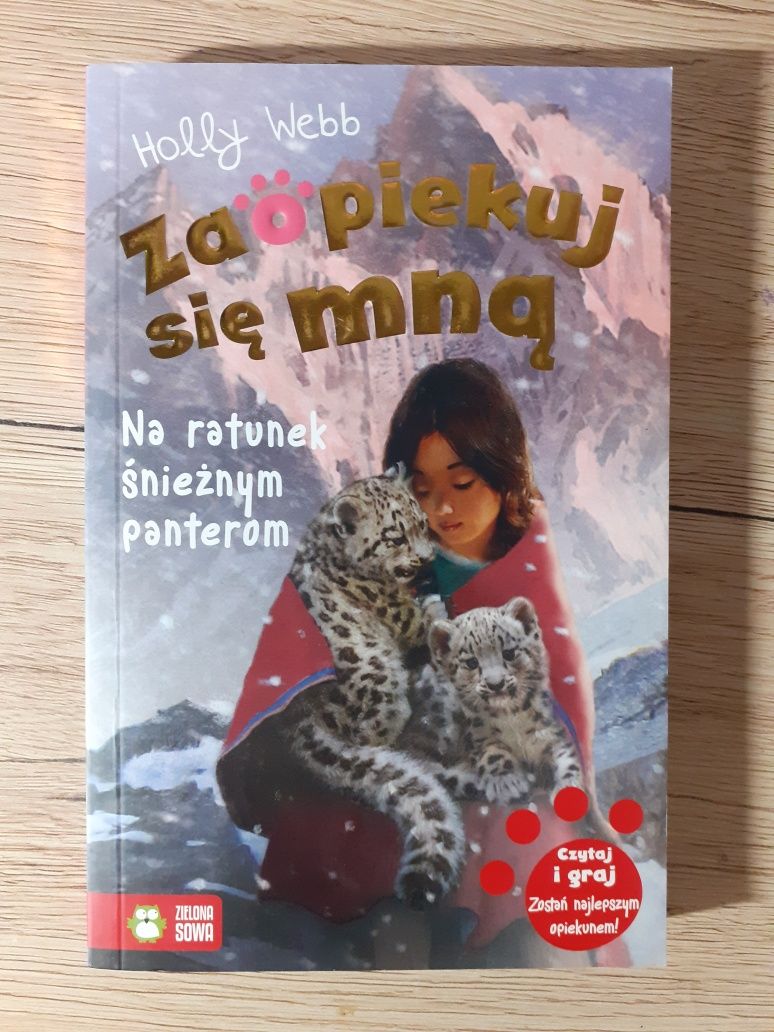 Holly Weeb zaopiekuj się mną na ratunek śnieżnym panterom