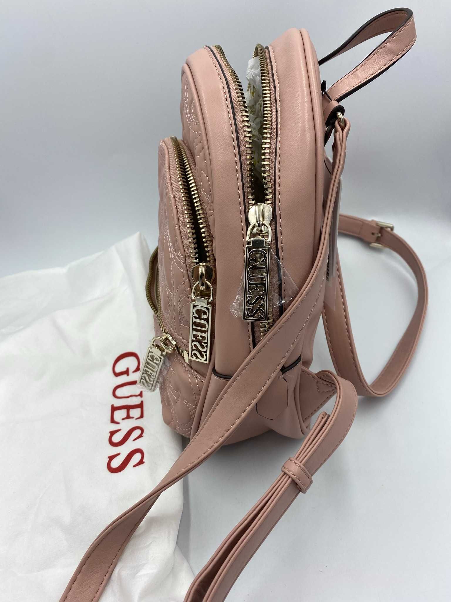 Blush Guess GUESS ręczna torba plecak Donna Rosa torebka
