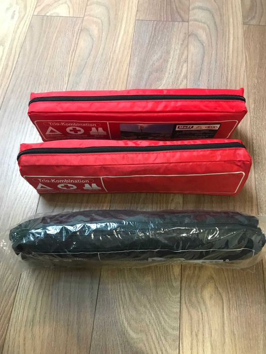 Автомобільний  набір    Комплект в авто (знак желетка аптечка)