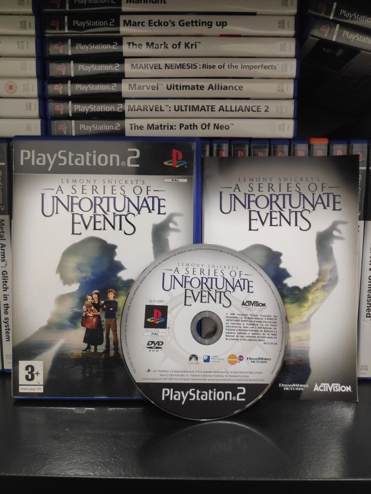 Lemony snicket's a series of unfortunate events - PS2 - PlayStation 2