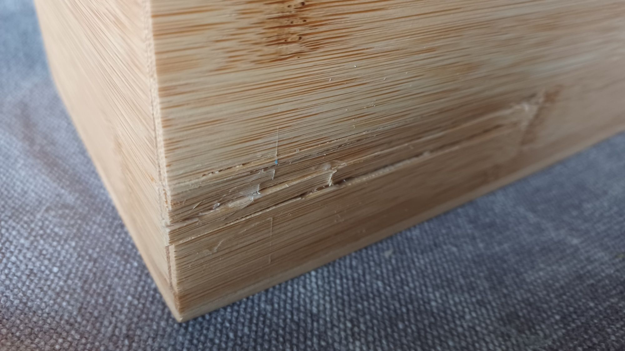 Wenko Organizer łazienkowy  pudełko bambusowe