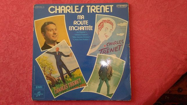Disco vinil Charles Trenet "Ma route enchantée" LP duplo