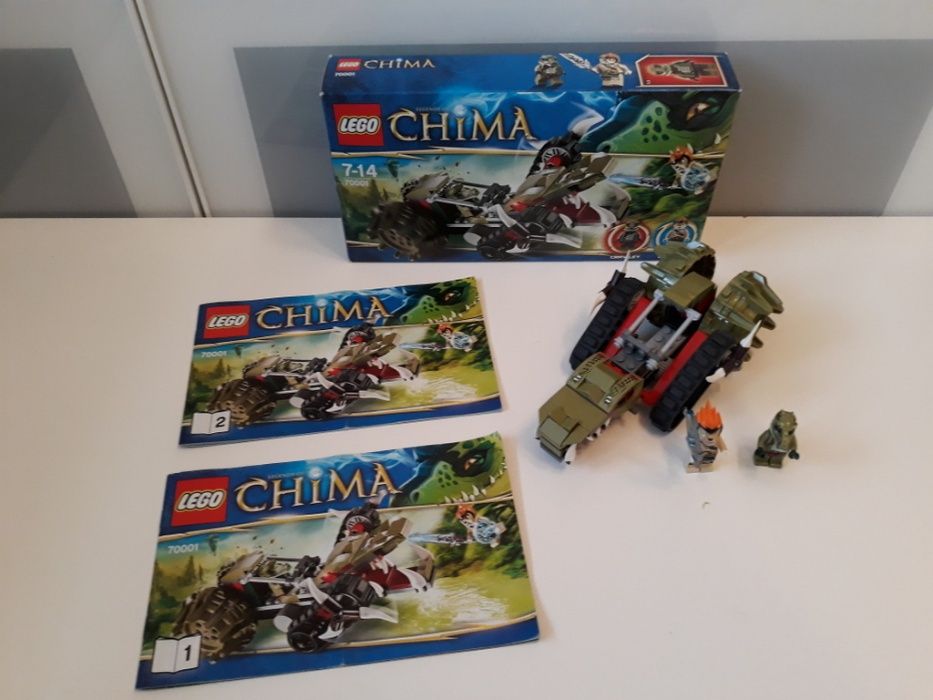 Lego Chima ROZPRUWACZ CRAWLEY'A, model 70001