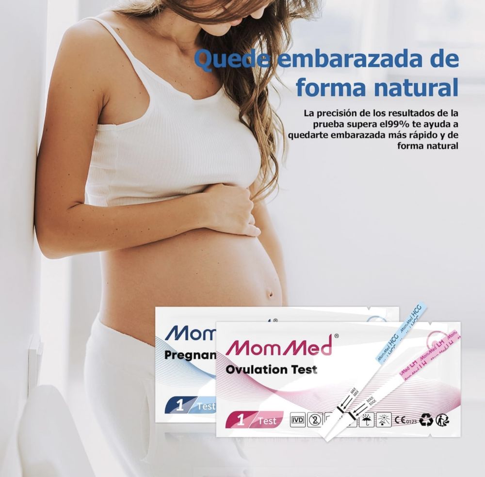 Teste Gravidez/Ovulação + copo COM APP! | MomMed