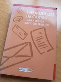 Livro - 180 modelos de cartas para defesa dos seus direitos