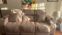 Sofa articulado com massagem novo 2,35m