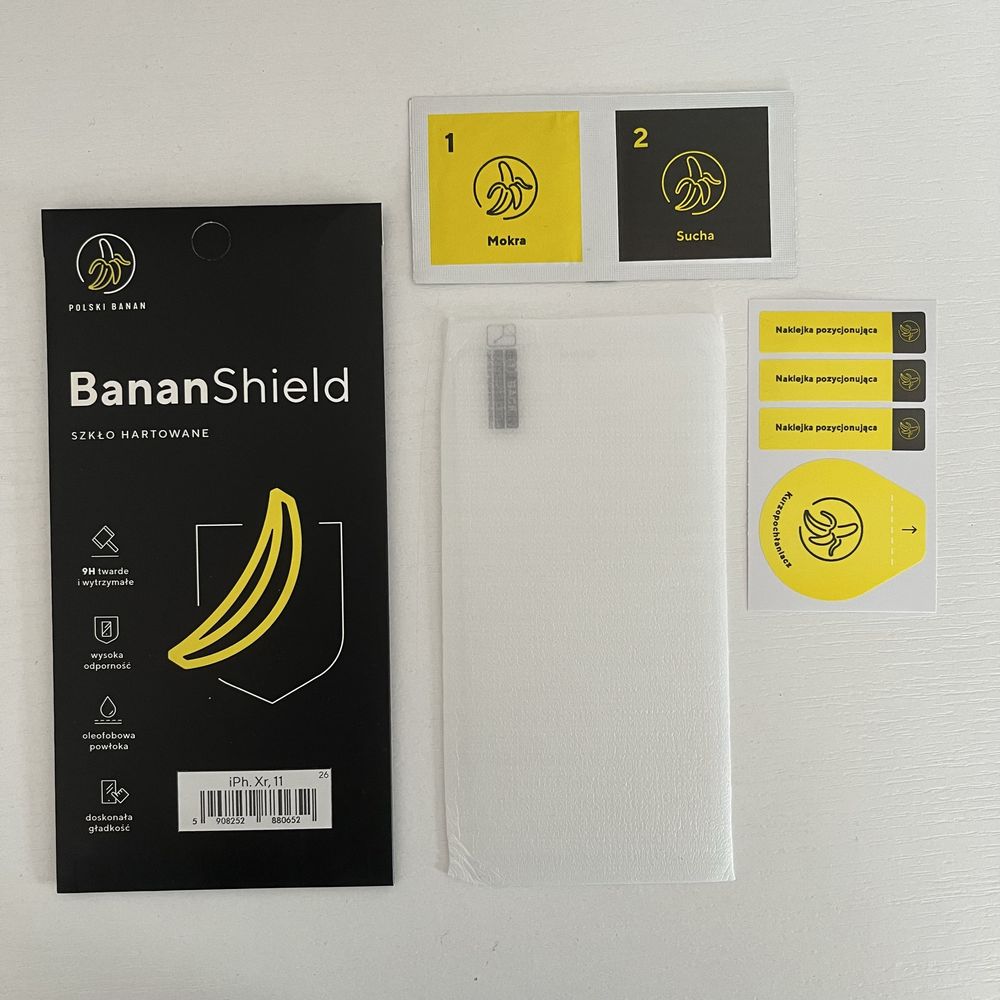 Szkło hartowane iphone 11 Xr BananShield Polski Banan