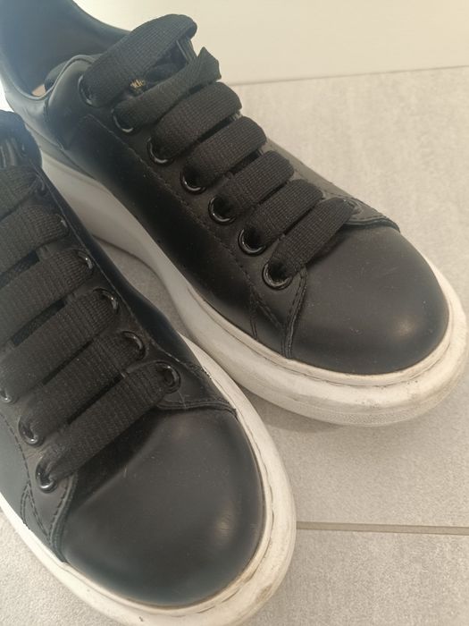 Buty czarne trampki Alexander McQUEEn 38