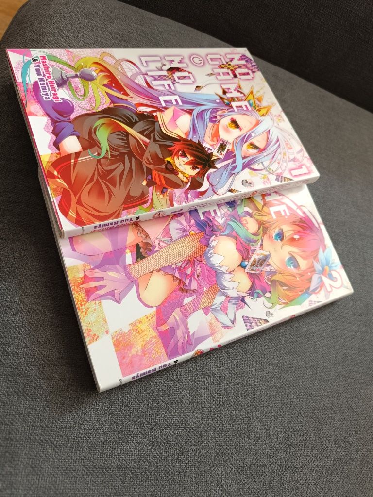 Manga No game no life 1,2