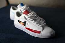 Buty Nike Blazer Low, custom Naruto