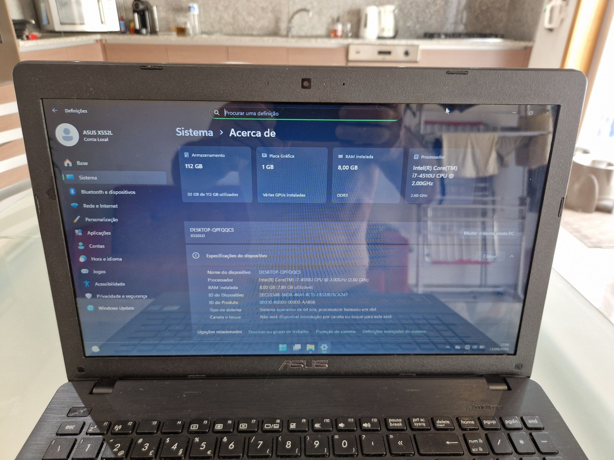 Asus mod.X552L Core i7