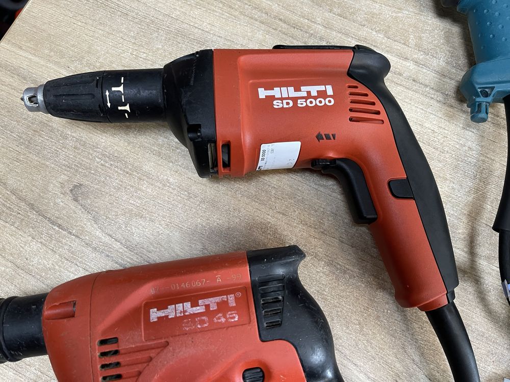 Hilti SD5000, Hilti SD 45, Makita FS4000 /шуруповерти для гіпсокартону