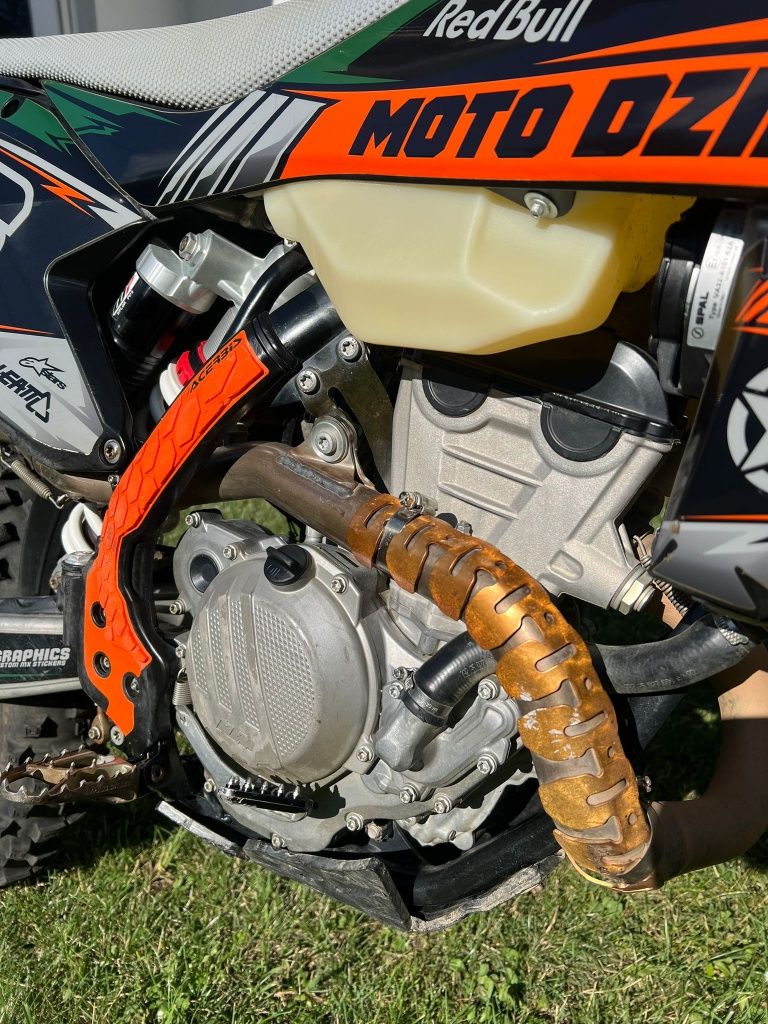 KTM EXCF 250 rok 2018 mapy kontrola trakcji stan perfekt zamiana na 2t
