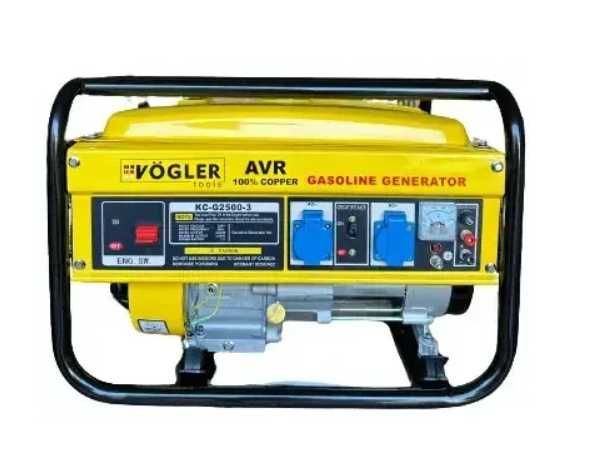 Бензиновий генератор 3 кВт Vogler з мідною обмоткою та системою AVR