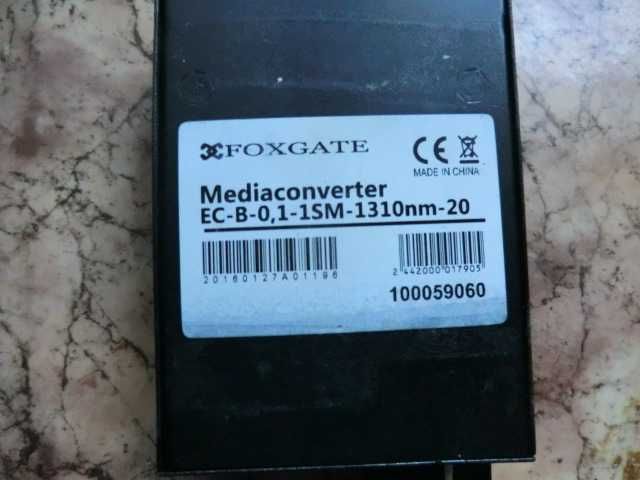 FoxGate EC-B-0.1-1SM-1310nm-20 Медиаконвертер