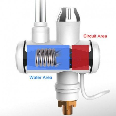 Torneira Eléctrica para Aquecimento Instantâneo da Água