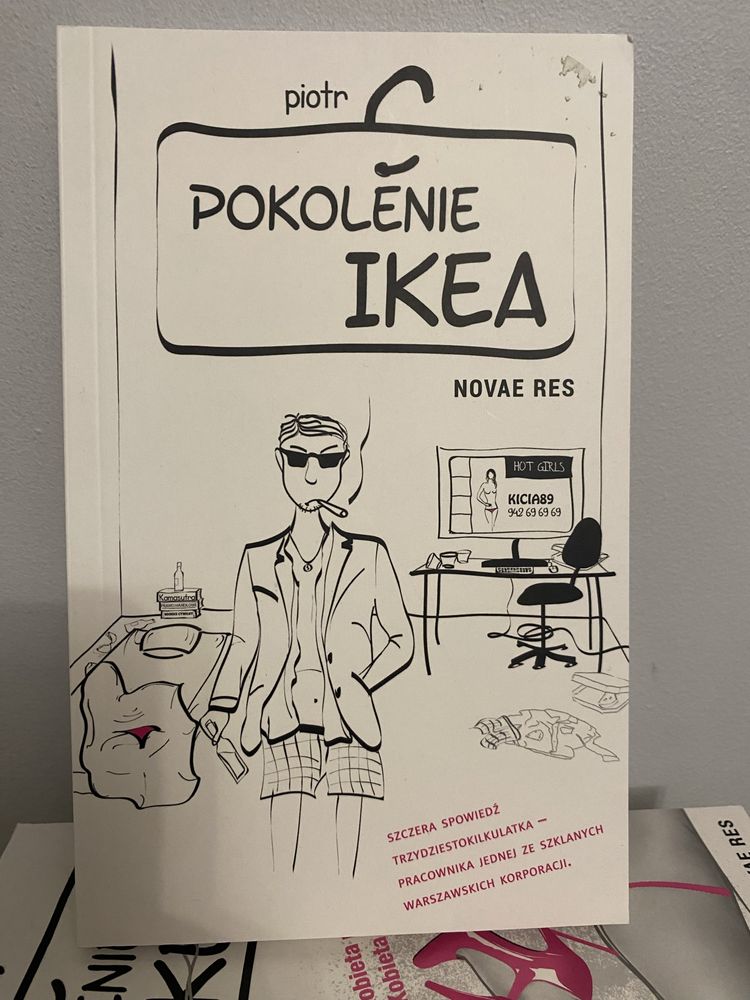 3 książki Piotr C. Pokolenie Ikea