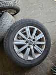 Felgi aluminiowe plus opony golf 5