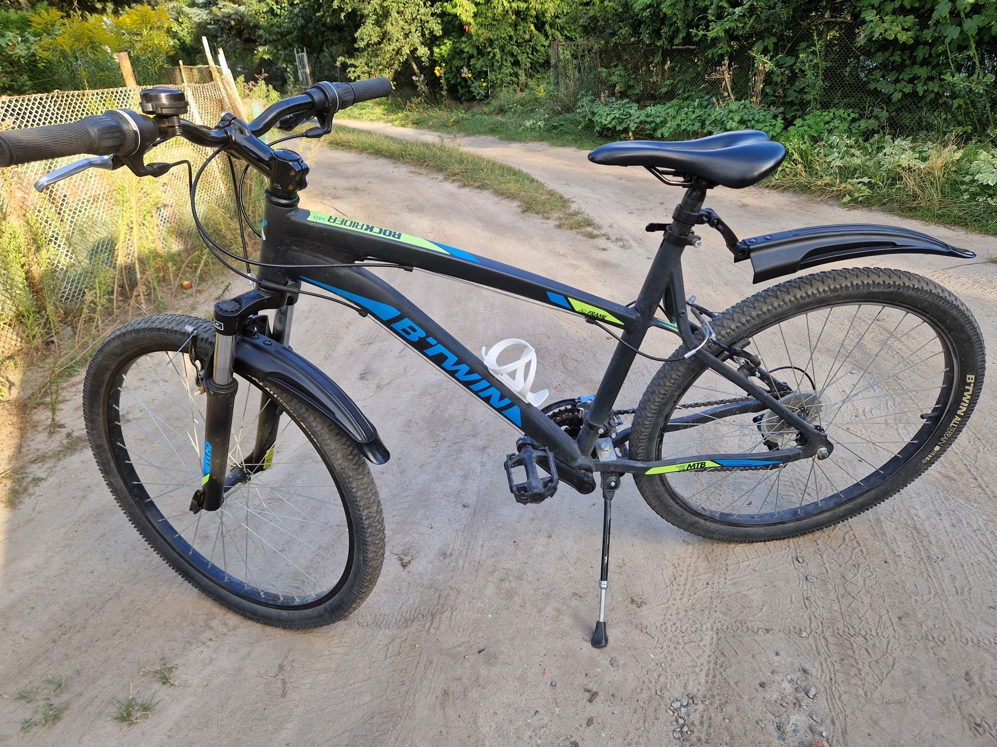 Piękny BTWIN ROCKRIDER 340/Aluminiowy Amortyzator Zadbany