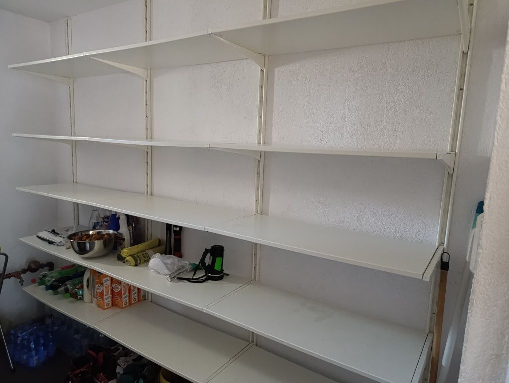 Półki ścienne do garażu ,spiżarni Ikea cały zestaw