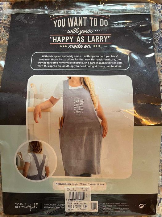 Avental senhora Mr wonderful