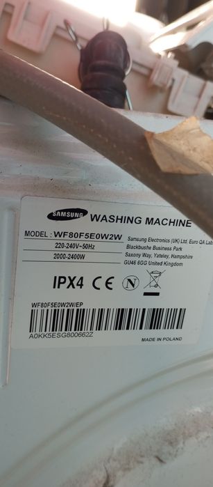 Máquina lavar roupa peças