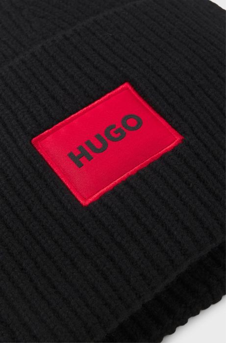 Шапка HUGO чорна оригінал