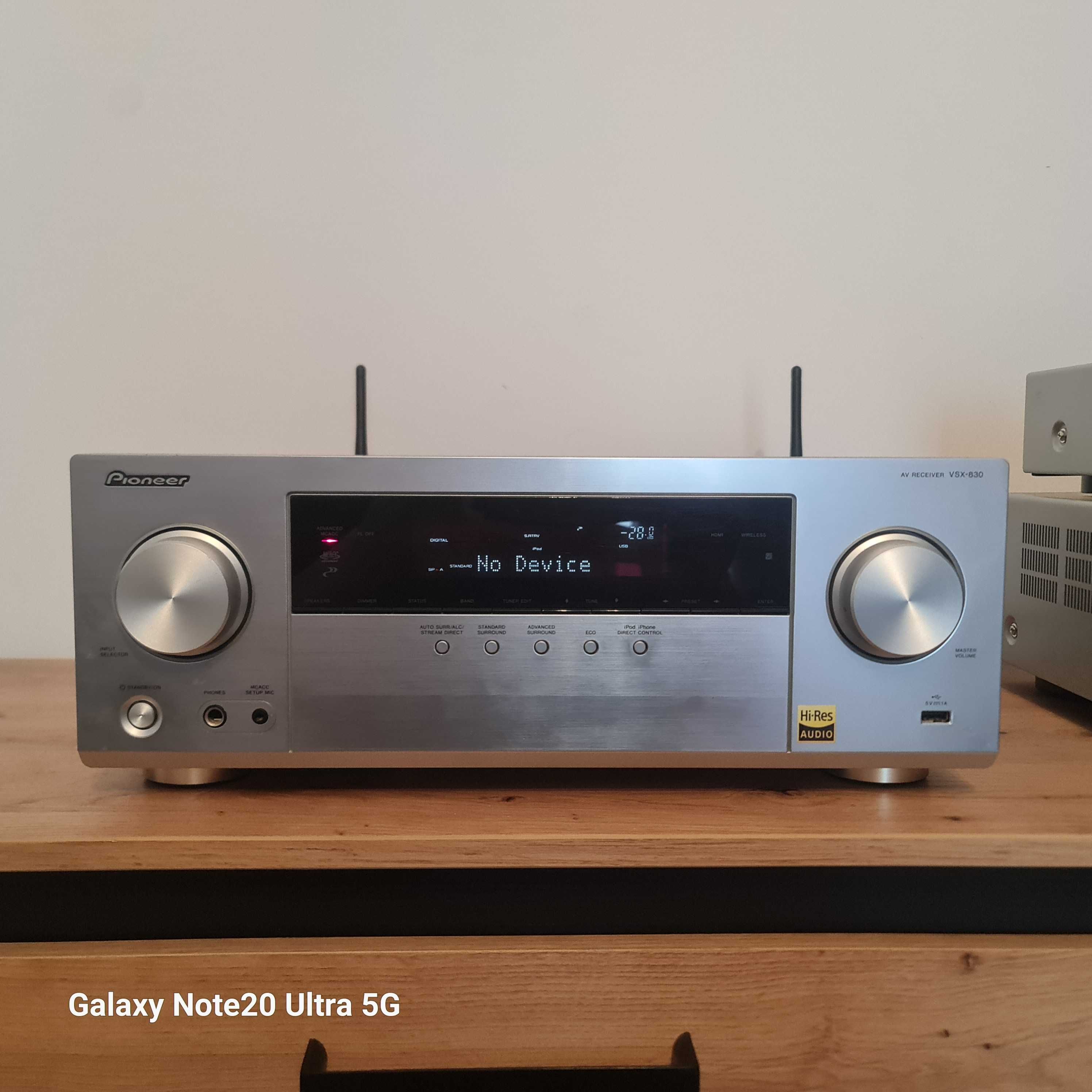 Amplituner 5.2 Pioneer VSX-830-S  Wi-fi BT 4k/60P Spotify vTuner
