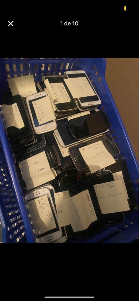 Lote completo telemoveis tablets capas pliculas