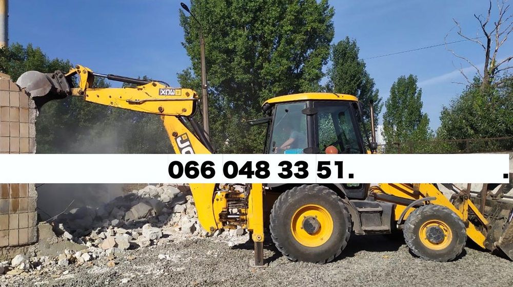 Оренда екскаватора-навантажувача JCB 3CX - Послуга