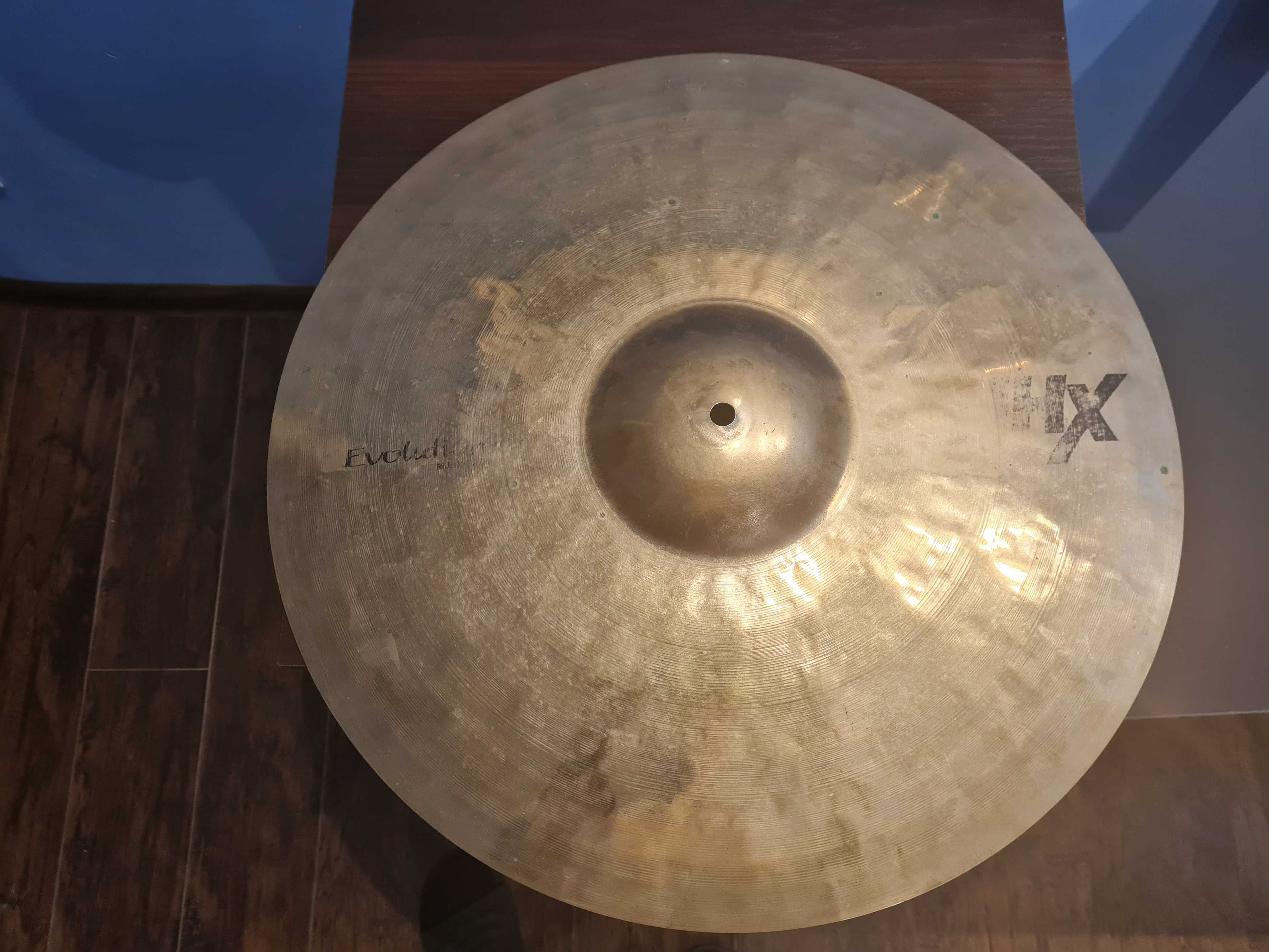 Sabian Evolution Ride 20" HHX sygnowany przez Dave Weckl
