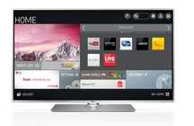 Televisão 55" da LG - Display partido